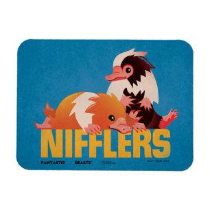 Nifflers Vintag Graphic Magnet