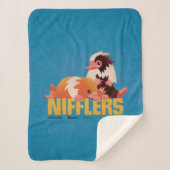 Nifflers Vintag Graphic Sherpadecke (Vorderseite)