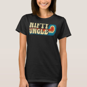 Nifty Onkel 70er Ästhetische Nostalgie 1970er Retr T-Shirt