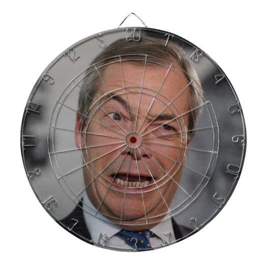 Nigel Farage Dartscheibe (vorne)