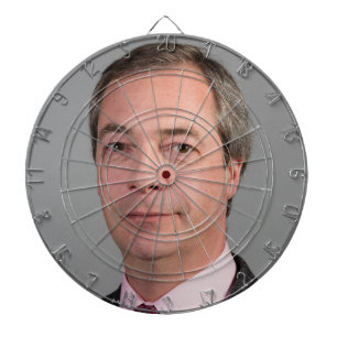 Nigel Farage Dartscheibe