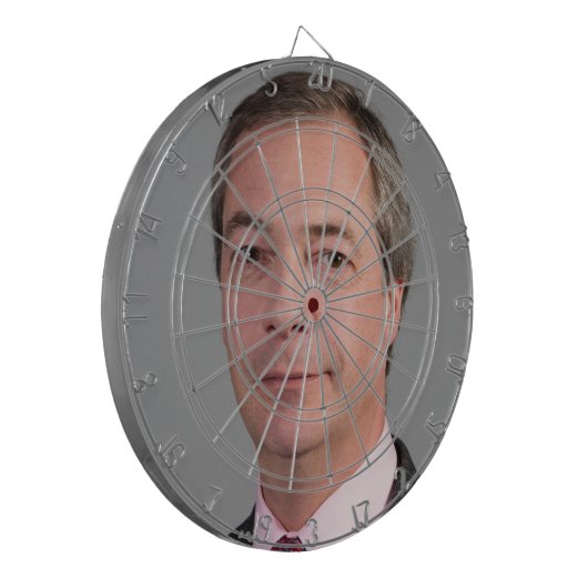 Nigel Farage Dartscheibe (Vorderseite Links)