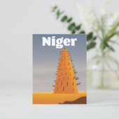 Niger Agadez Mosque Reiseplakat (Stehend Vorderseite)