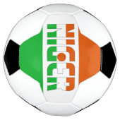 Niger Flag Adortable Patriotic Fußball (Gedreht)