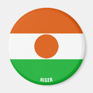 Niger Flag Charming Patriotic Magnet