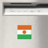 Niger Flag Magnet (In Situ (Geschirrspüler))