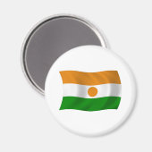 Niger Flag Magnet (Vorderseite/Rückseite)