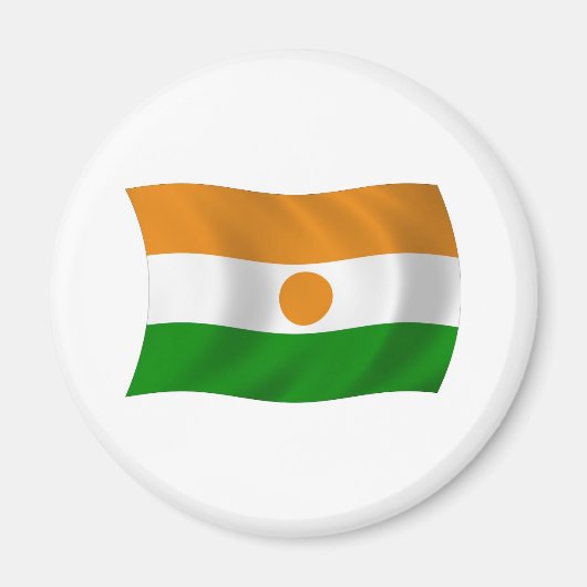 Niger Flag Magnet (Vorne)