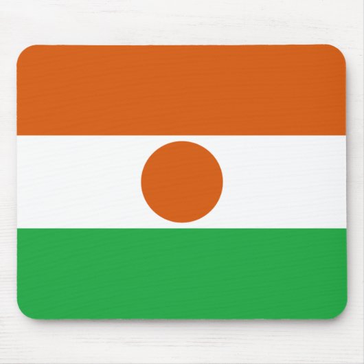 Niger Flag Mousepad (Vorne)