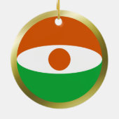 Niger Flag Ornament (Hinten)