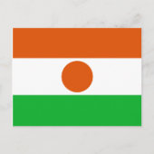 Niger Flag Postkarte (Vorderseite)