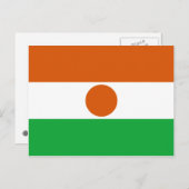 Niger Flag Postkarte (Vorne/Hinten)