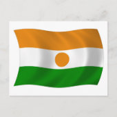 Niger Flag Postkarte (Vorderseite)