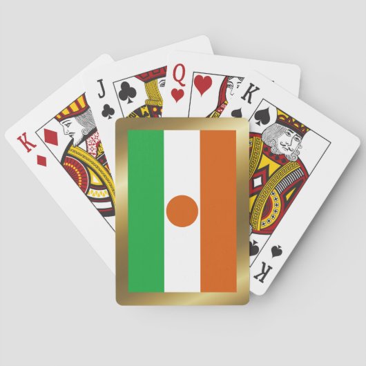 Niger Flag Spielkarten (Rückseite)