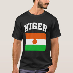 Niger-Flagge Stolz Nigeriens Menschen Diaspora Afr T-Shirt