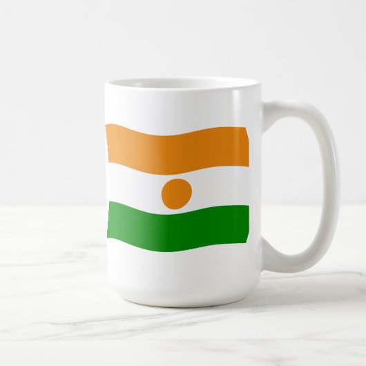 Niger-Flagge Tasse (Rechts)