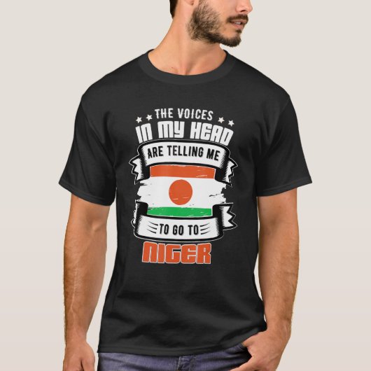 Niger in meinem Kopf T-Shirt (Vorderseite)