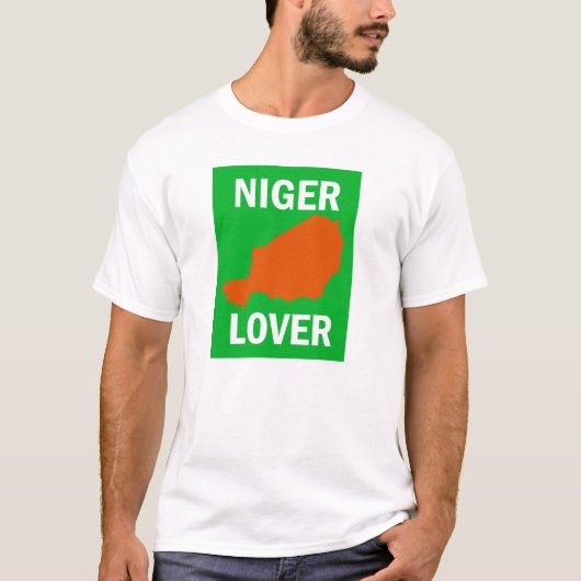 Niger-Liebhaber T-Shirt (Vorderseite)