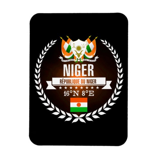 Niger Magnet (Vertikal)