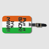 Niger National Flag Funny Patriotic Gepäckanhänger (Vorderseite (Horizontal))