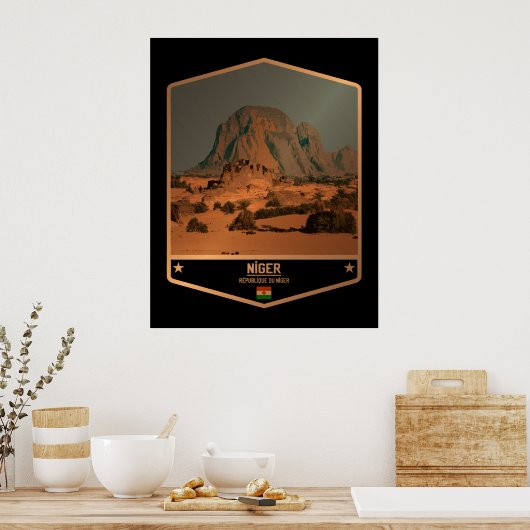 Niger Poster (Küche)