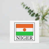 Niger Postkarte (Stehend Vorderseite)