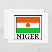 Niger Postkarte (Vorne/Hinten)