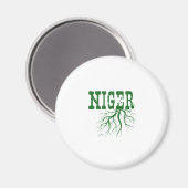 Niger Roots Magnet (Vorderseite/Rückseite)