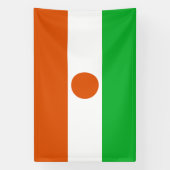 Nigerflagge Banner (Vertikal)