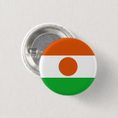 Nigerflagge Button (Vorne & Hinten)