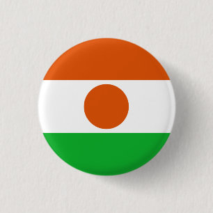 Nigerflagge Button