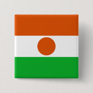 Nigerflagge Button
