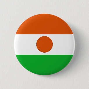Nigerflagge Button