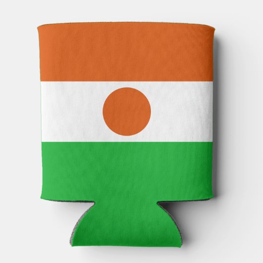 Nigerflagge Dosenkühler (Rückseite)