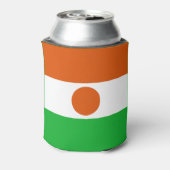 Nigerflagge Dosenkühler (Kanne Rückseite)