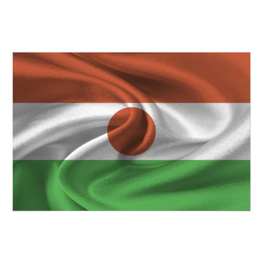 Nigerflagge Fotodruck (Vorne)