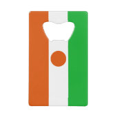 Nigerflagge Geldbeutel Flaschenöffner (Vorderseite)