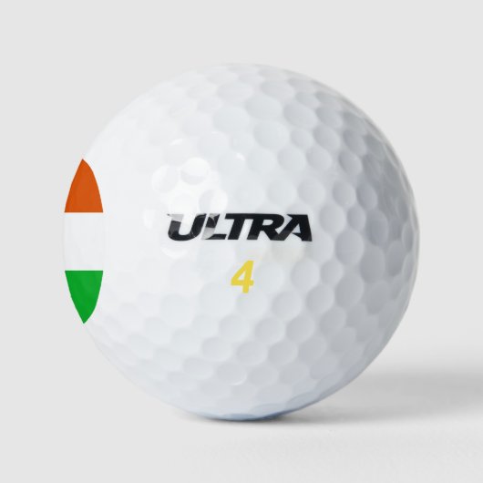 Nigerflagge Golfball (Logo)