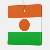 Nigerflagge Keramikornament (Links)