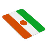 Nigerflagge Magnet (Rechte Seite)