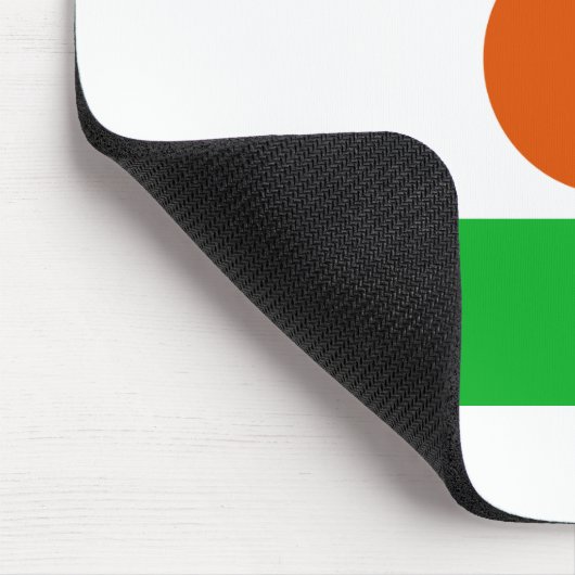 Nigerflagge Mousepad (Ecke)