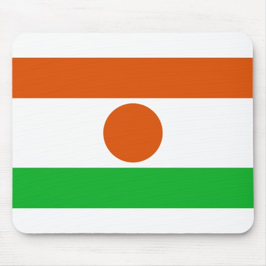 Nigerflagge Mousepad (Vorne)