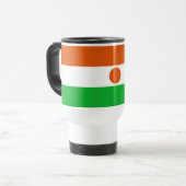 Nigerflagge Reisebecher (Vorderseite Links)