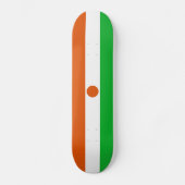 Nigerflagge Skateboard (Vorderseite)