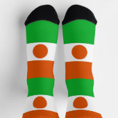Nigerflagge Socken (Oben)