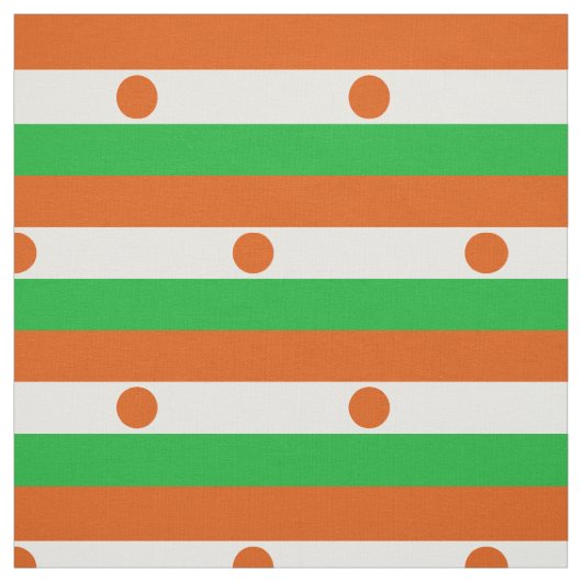 Nigerflagge Stoff (Muster)