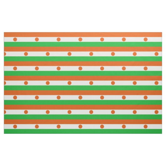Nigerflagge Stoff (Fat Quarter (45,7 x 55,9 cm))