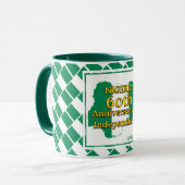 NIGERIA 60. UNABHÄNGIGKEIT | Nigerianische Flagge Tasse (Vorderseite Links)