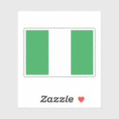 Nigeria Aufkleber (Blatt)