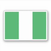 Nigeria Aufkleber (Vorderseite)